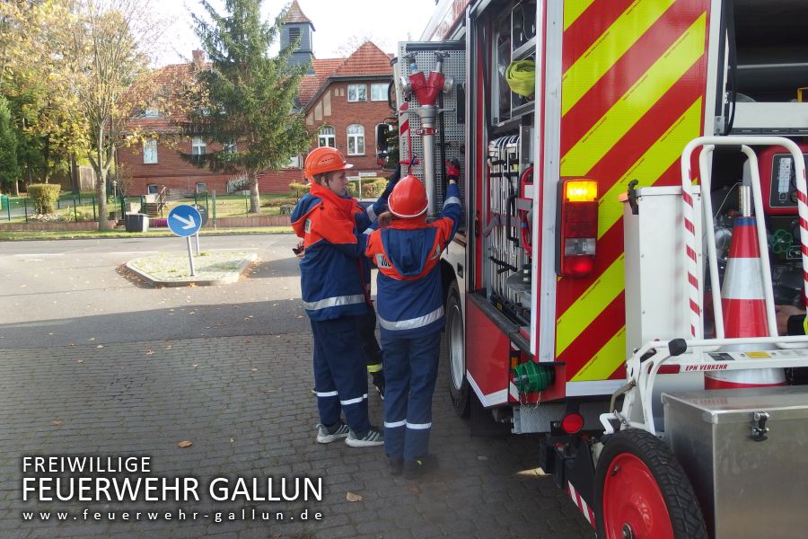 Berufsfeuerwehr-Wochenende unserer Jugendfeuerwehr